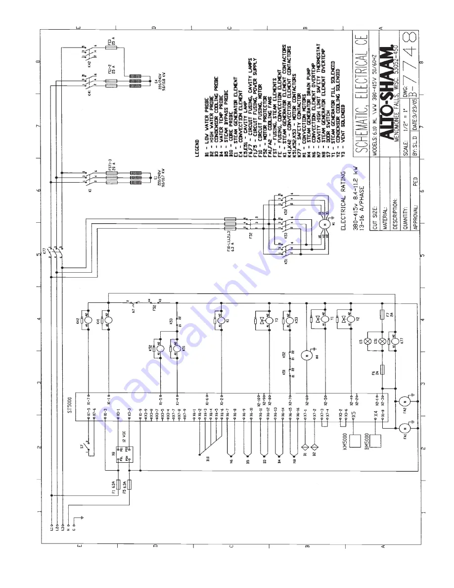 Alto-Shaam 10-10ML Скачать руководство пользователя страница 48