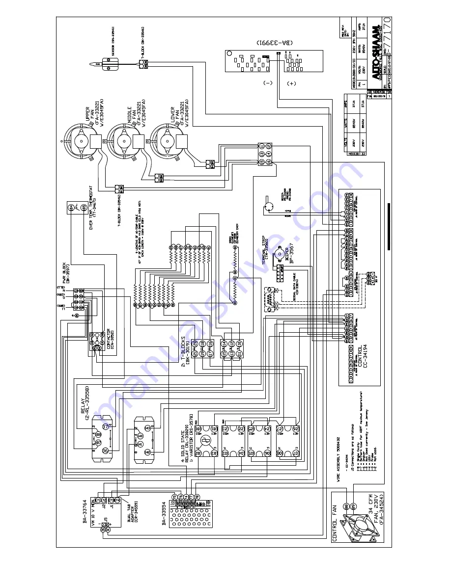 Alto-Shaam 2800-SK/III Скачать руководство пользователя страница 36