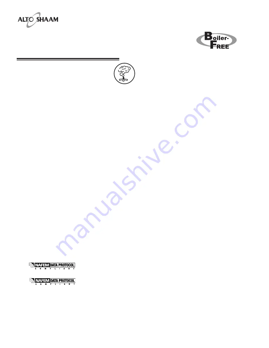 Alto-Shaam Combitherm 7.14ESi Specifications Download Page 4