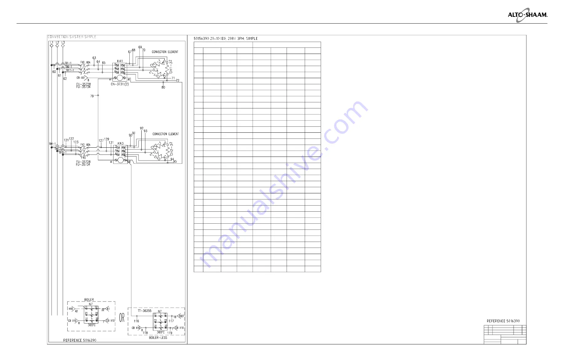 Alto-Shaam COMBITHERM CT PROFORMANCE 10-10E Скачать руководство пользователя страница 130