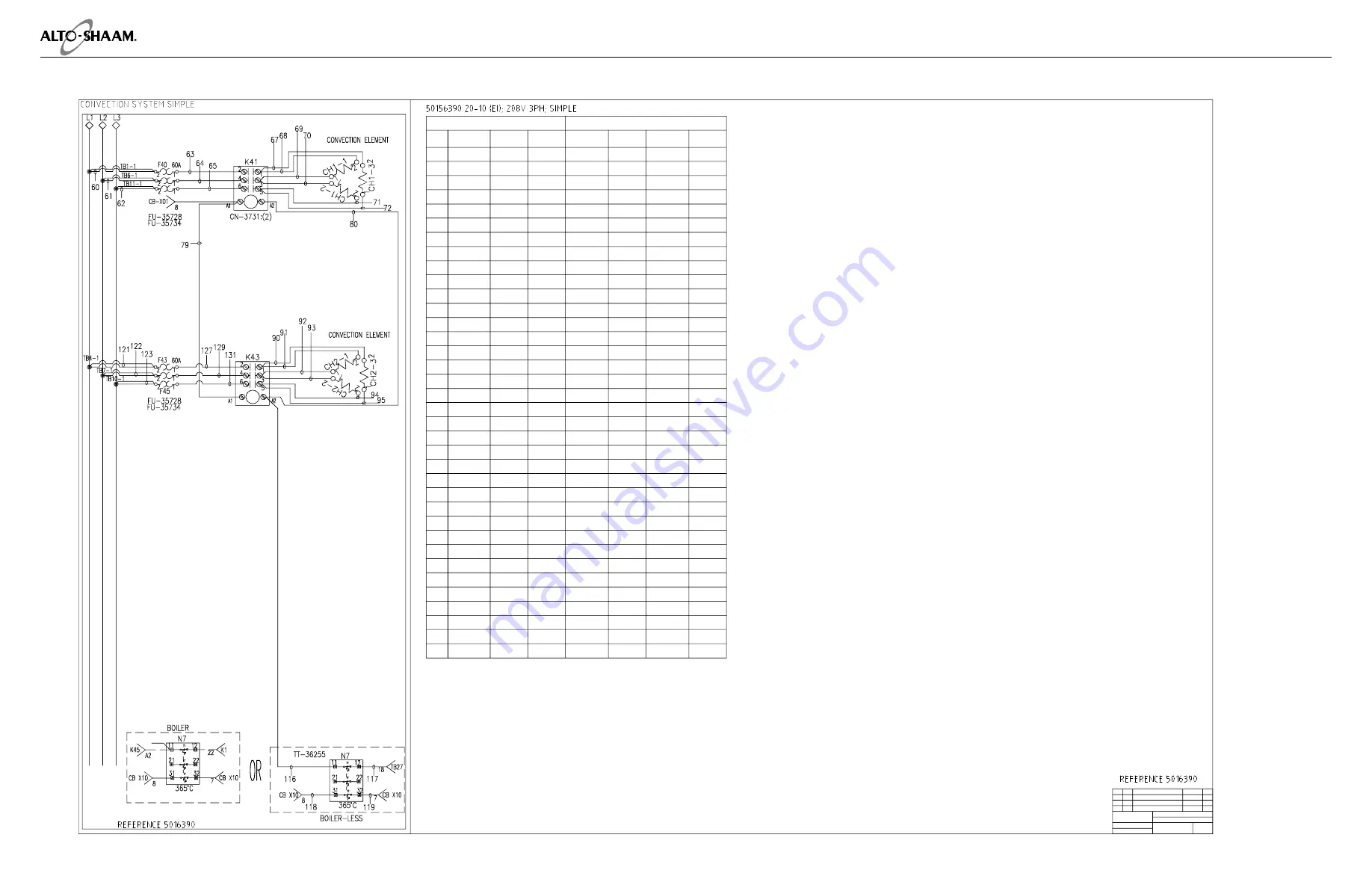 Alto-Shaam COMBITHERM CT PROFORMANCE 10-10E Скачать руководство пользователя страница 173