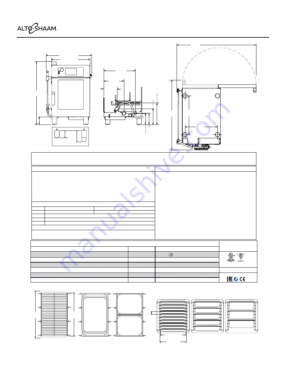 Alto-Shaam CT Express Combitherm CTX4-10E Скачать руководство пользователя страница 17