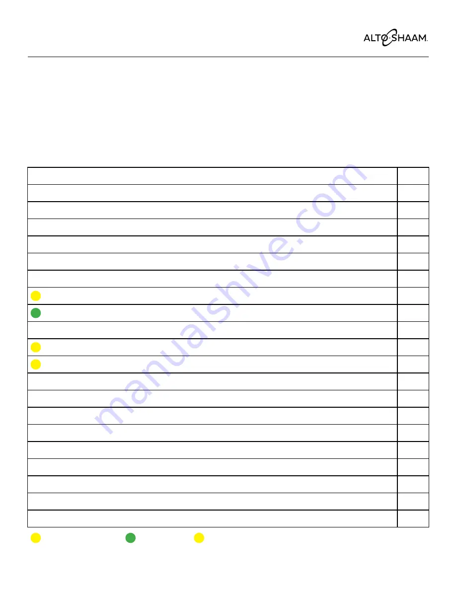 Alto-Shaam CT Express Installation Manual Download Page 40