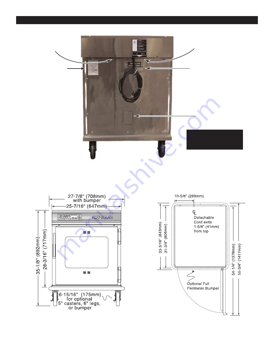 Alto-Shaam Halo Heat 767-SK/III Installation, Operation And Maintenance Manual Download Page 6