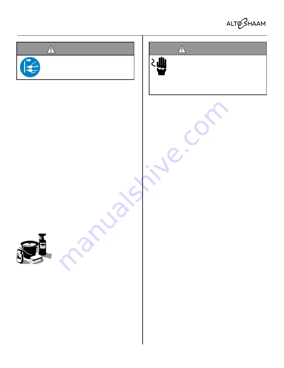 Alto-Shaam QC3-100 Installation Operation & Maintenance Download Page 38