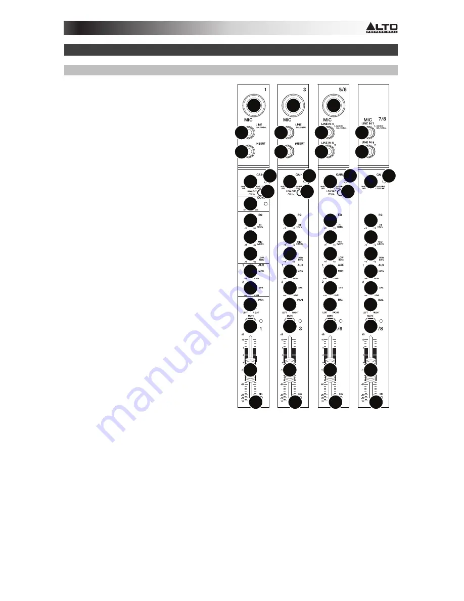 Alto Live 802 Скачать руководство пользователя страница 19