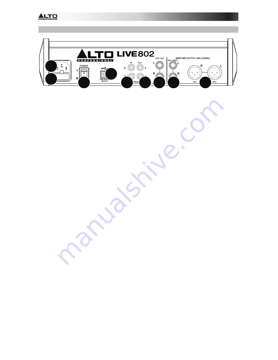 Alto Live 802 Скачать руководство пользователя страница 22