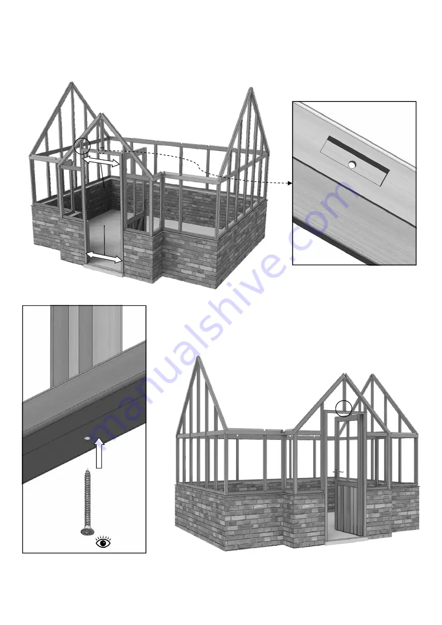 Alton Victorian Elmhurst Porch DW 9x12 Instruction Manual Download Page 30