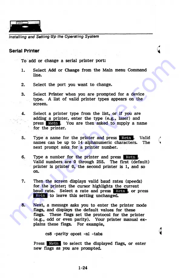 Altos Computer Systems V  386 Series Installation Manual Download Page 36