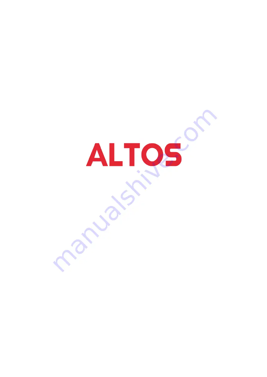 Altos P550 F4 User Manual Download Page 1