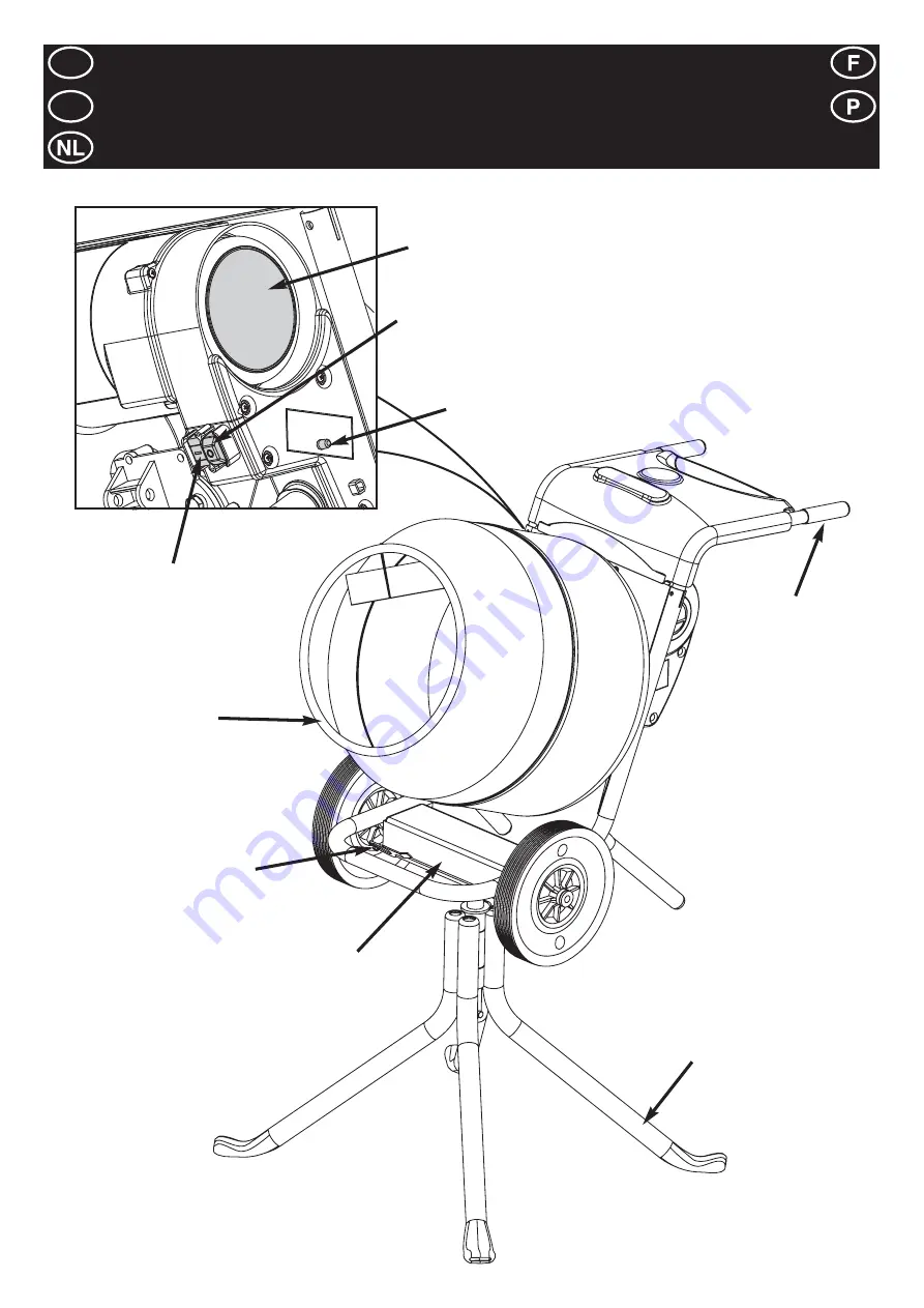 Altrad BELLE EASYMIX 150 Operator'S Manual Download Page 14