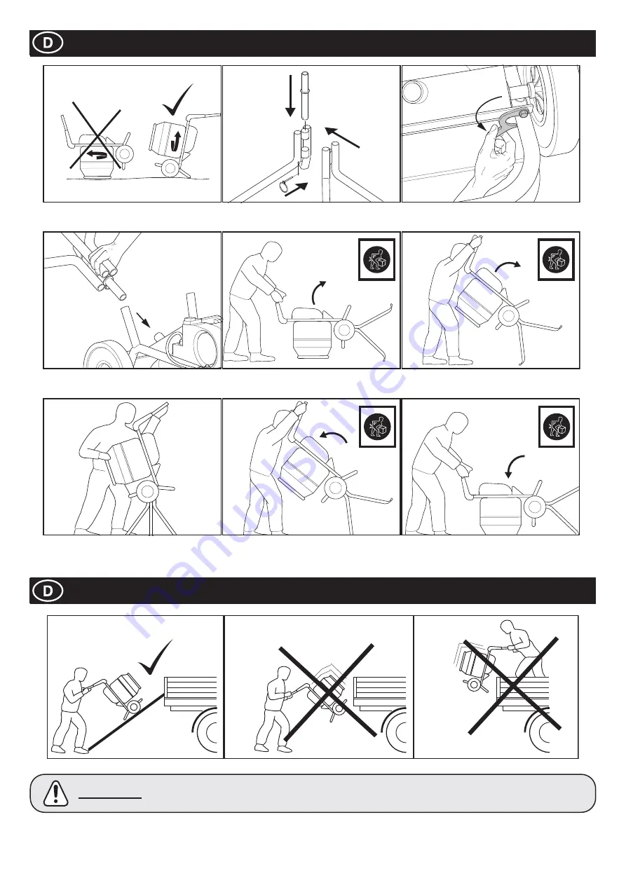 Altrad BELLE EASYMIX 150 Operator'S Manual Download Page 58