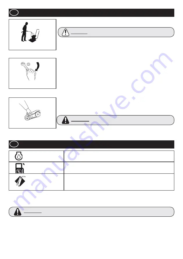 Altrad BELLE SF460 Operator'S Manual Download Page 14