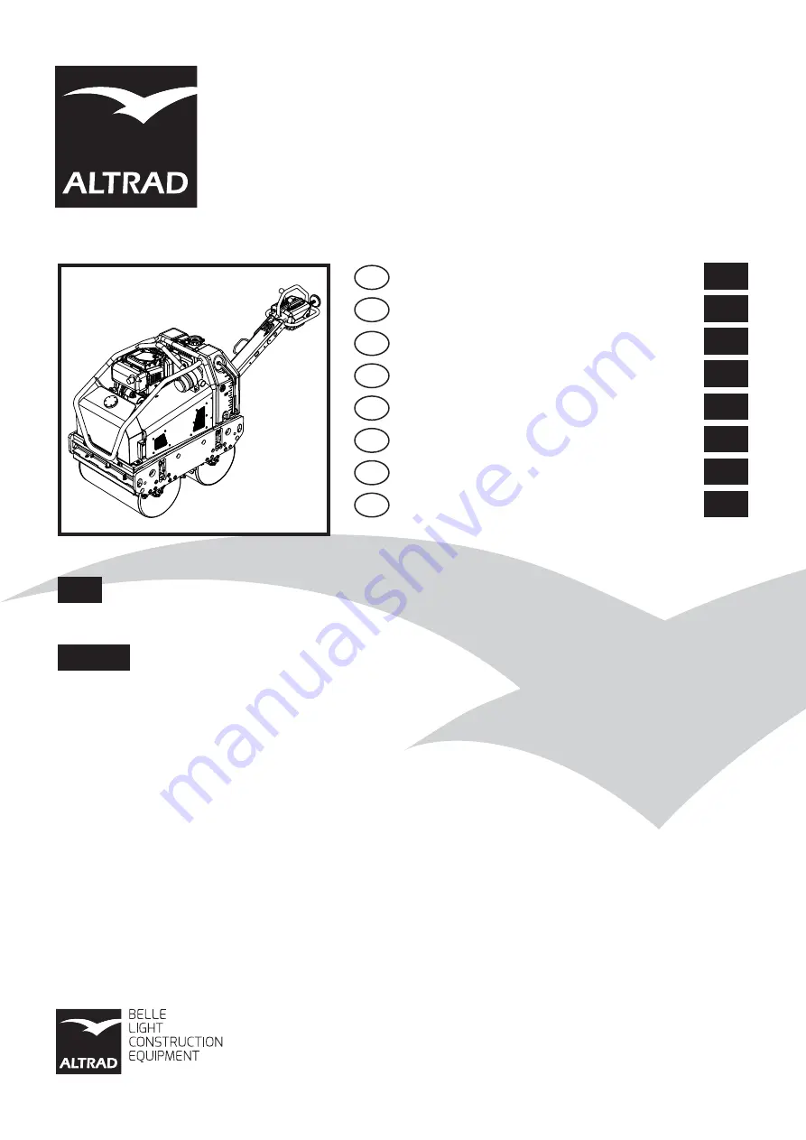 Altrad BELLE TDX 650A Скачать руководство пользователя страница 1