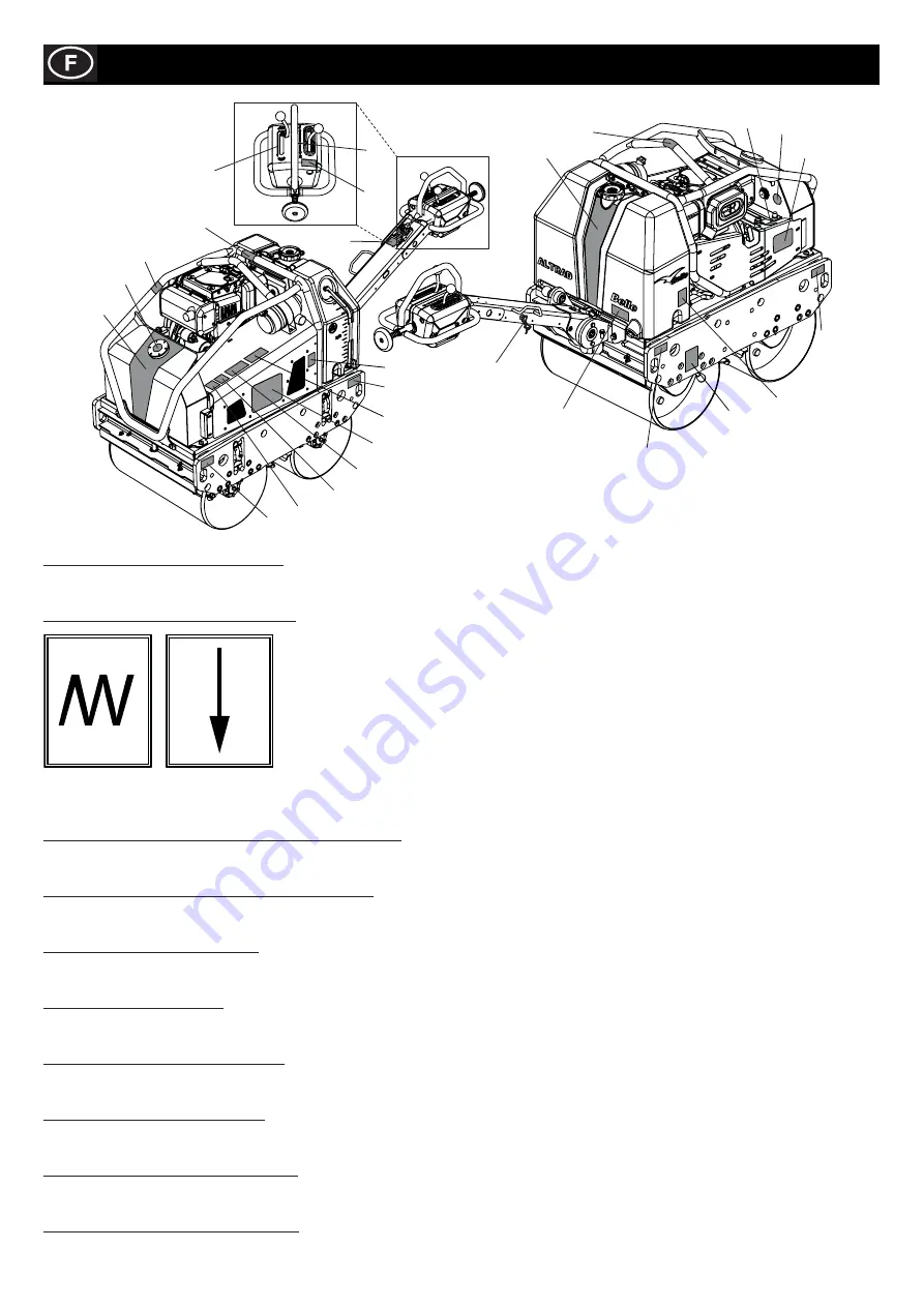 Altrad BELLE TDX 650A Operator'S Manual Download Page 38