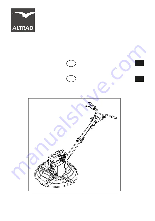 Altrad OPTC12006 Operator'S Manual Download Page 1