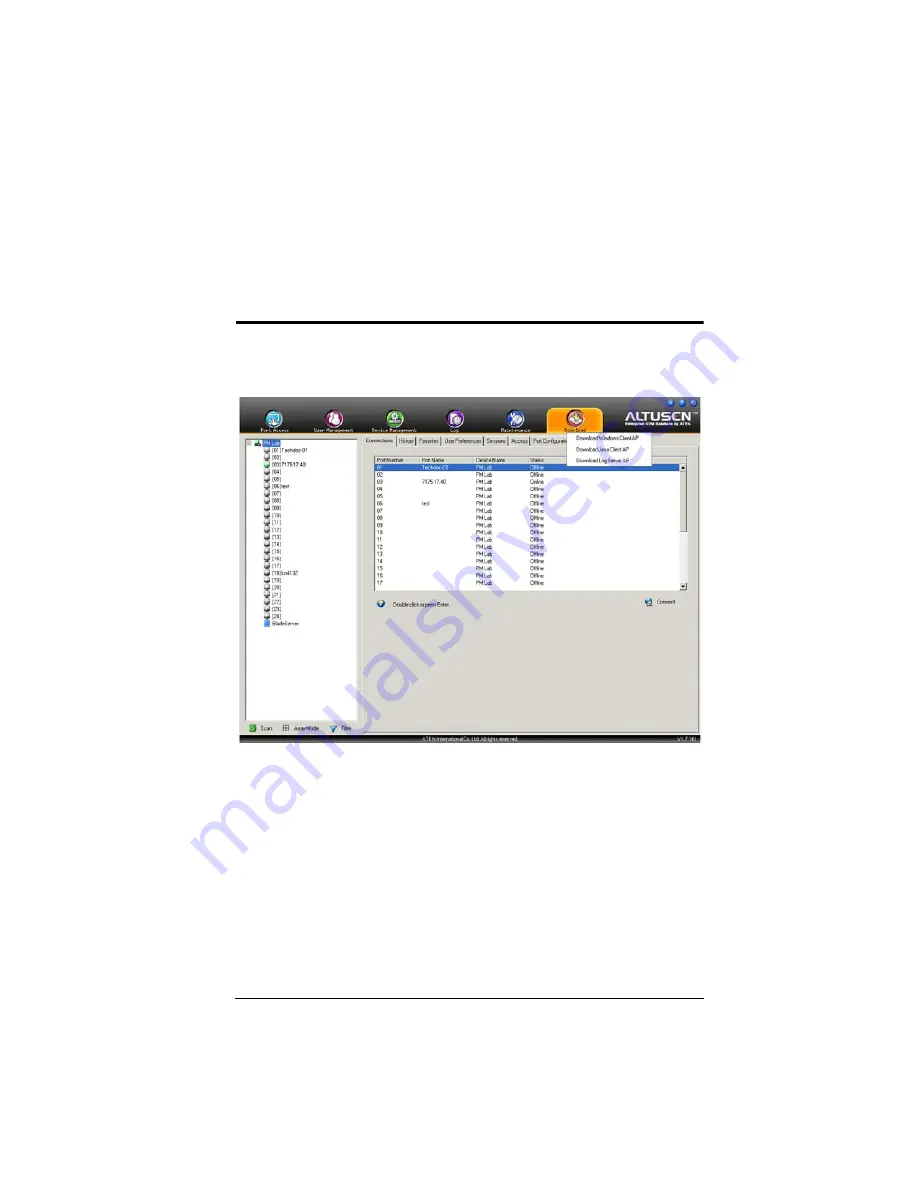 Altuscn KN2116a Скачать руководство пользователя страница 213