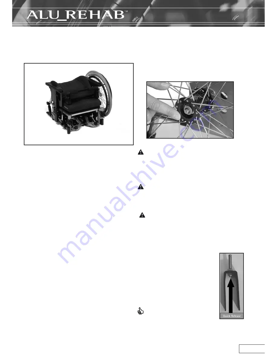 Alu Rehab Netti I Allround User Manual Download Page 17