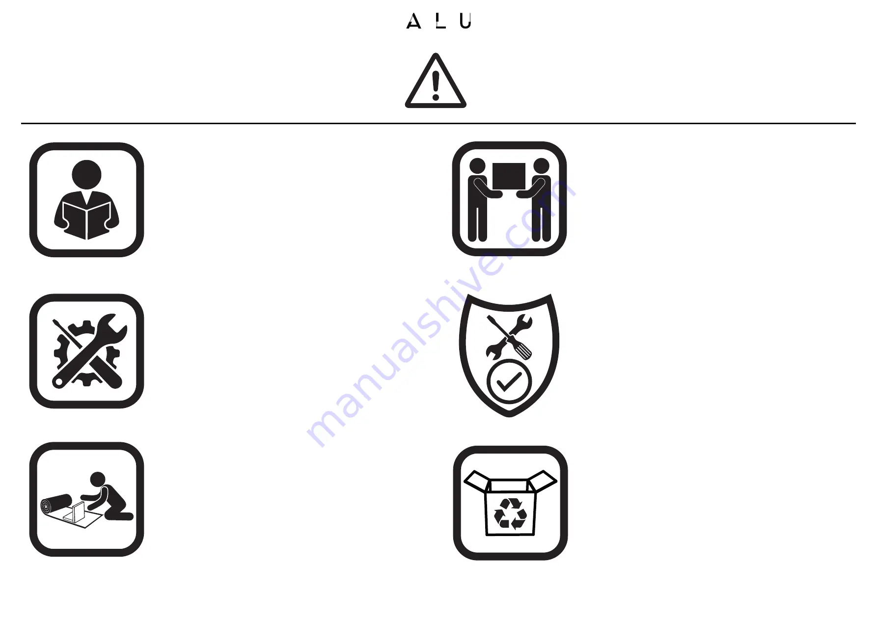 Alu 019016 Assembly Instructions Manual Download Page 13