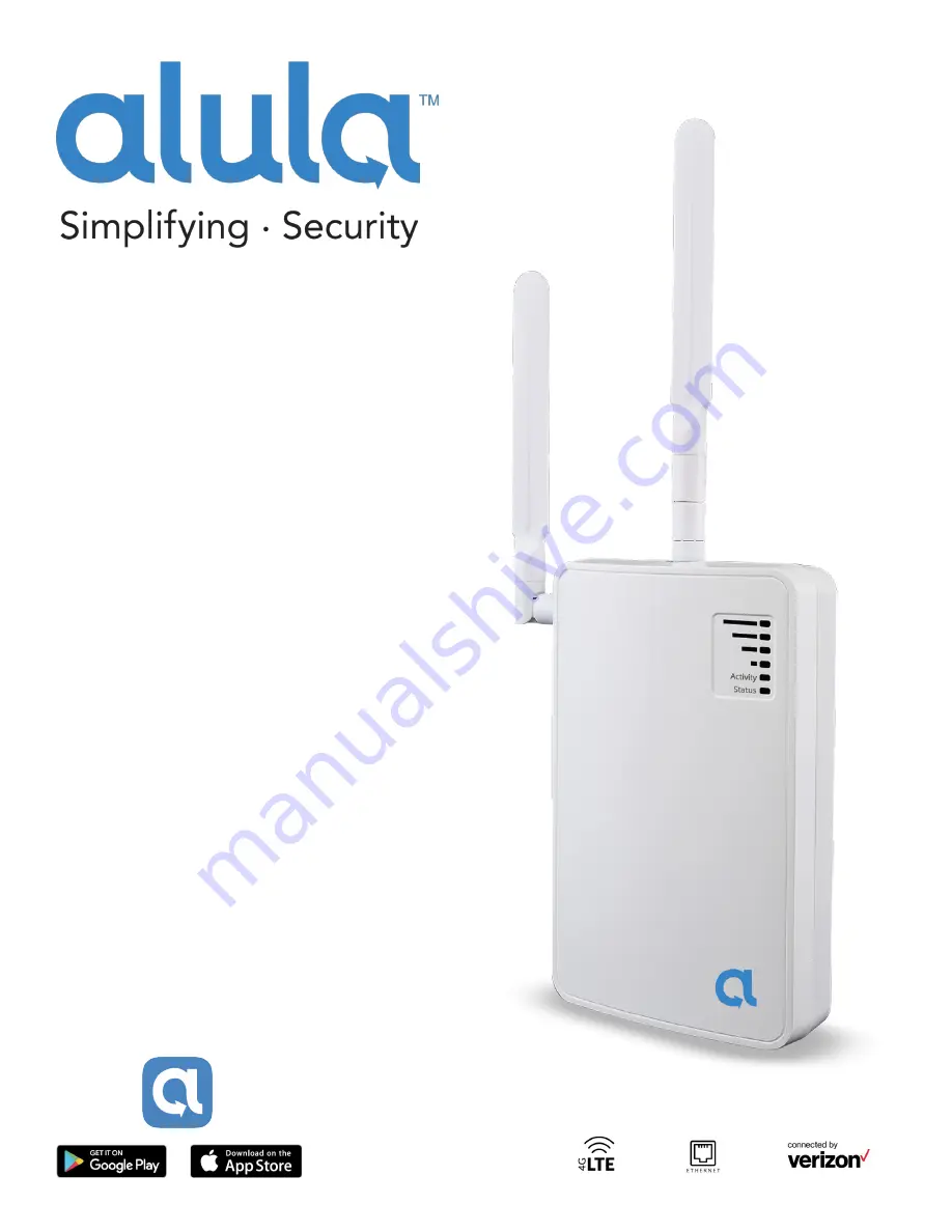 Alula BAT LTE Product Manual Download Page 1