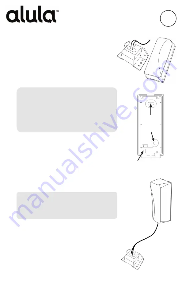 Alula RE219 Quick Start Manual Download Page 1