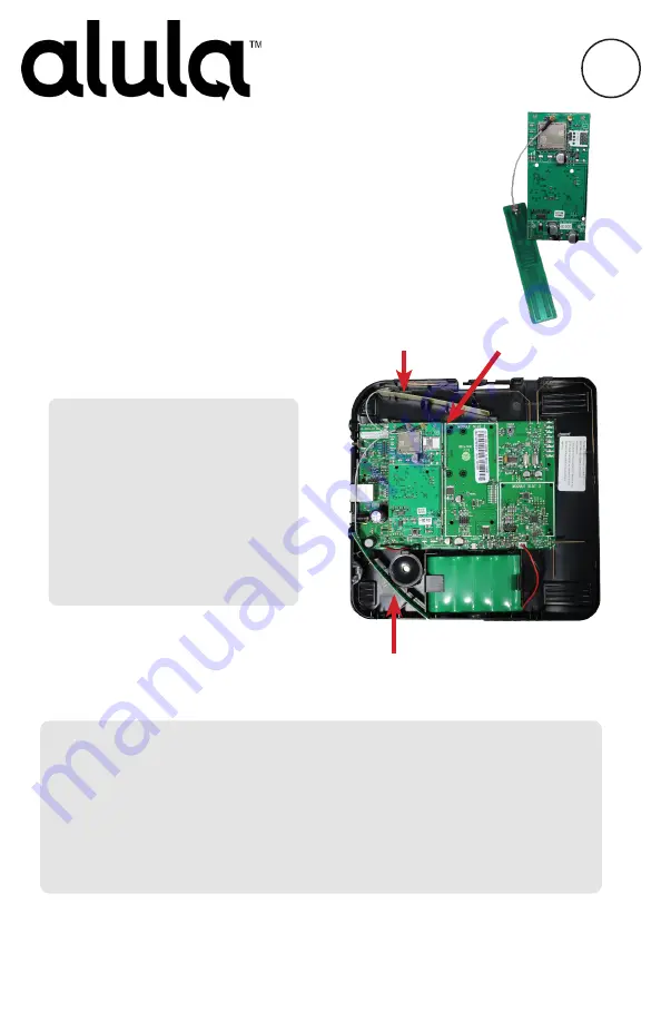 Alula RE929R Quick Start Manual Download Page 1