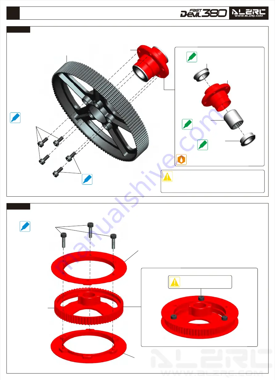 ALZRC DEVIL 380 FAST Instruction Manual Download Page 13