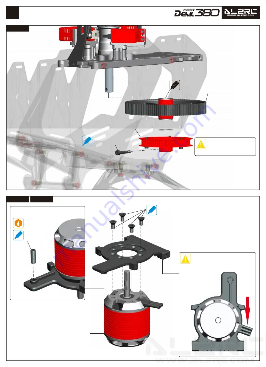 ALZRC DEVIL 380 FAST Instruction Manual Download Page 14