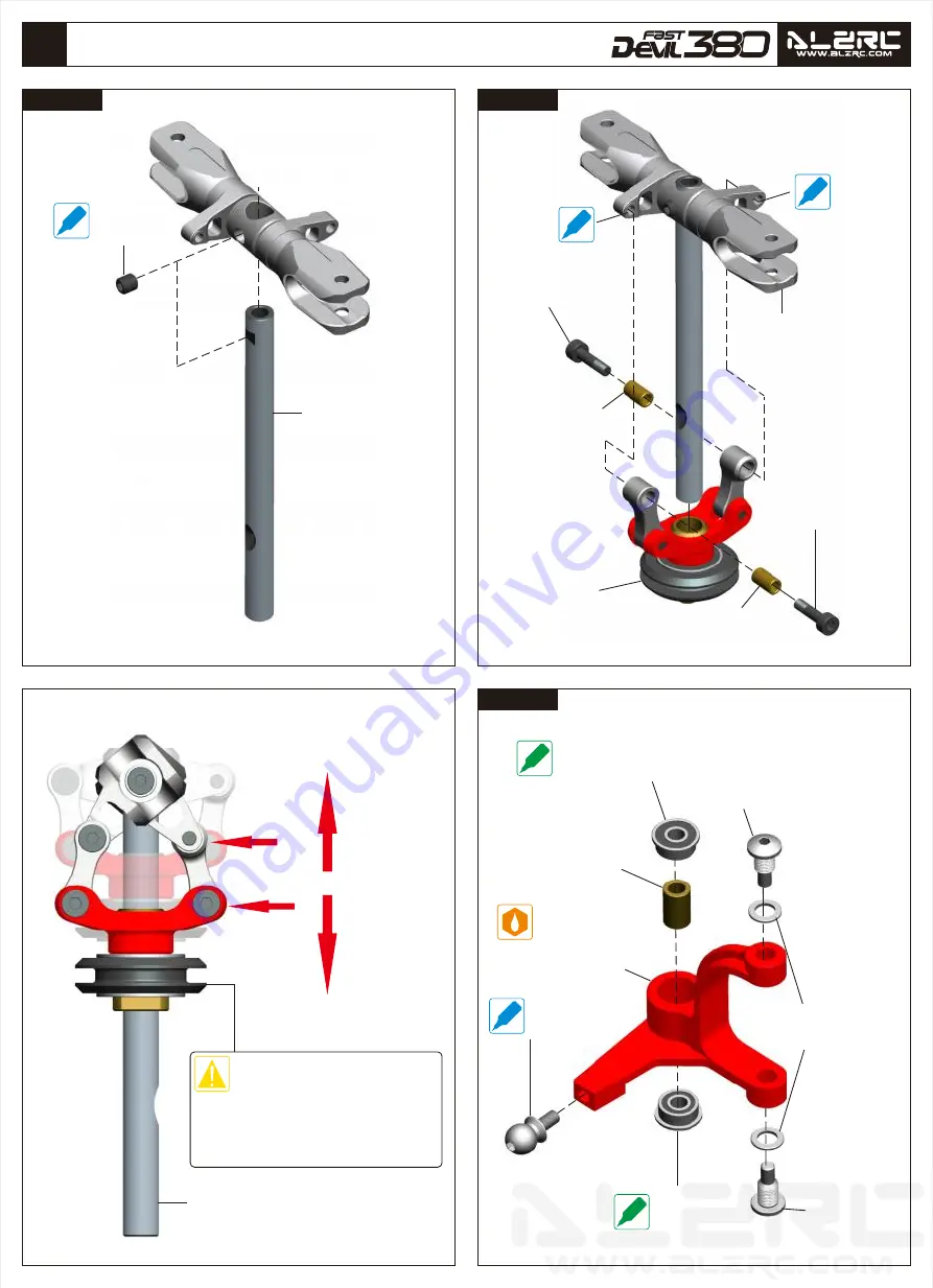 ALZRC DEVIL 380 FAST Instruction Manual Download Page 18