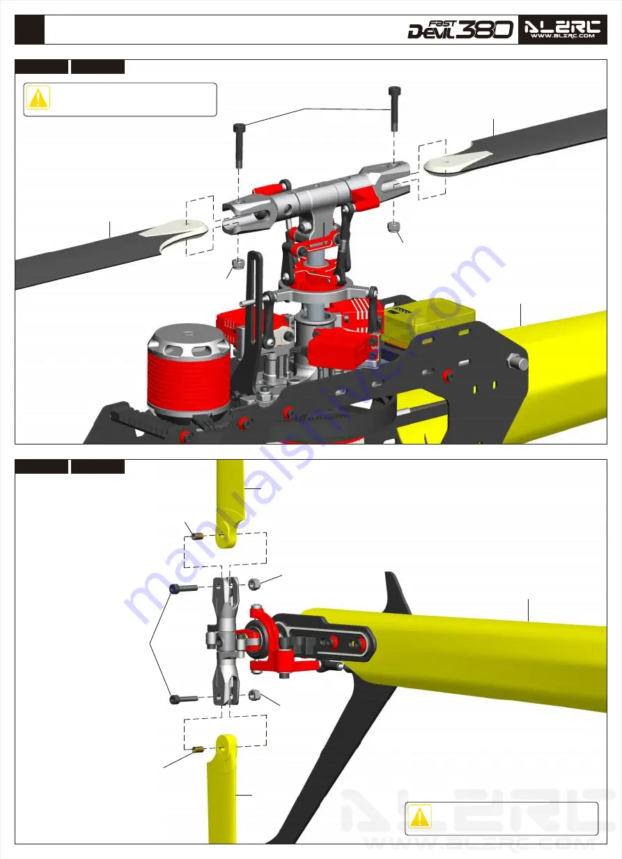 ALZRC DEVIL 380 FAST Instruction Manual Download Page 35