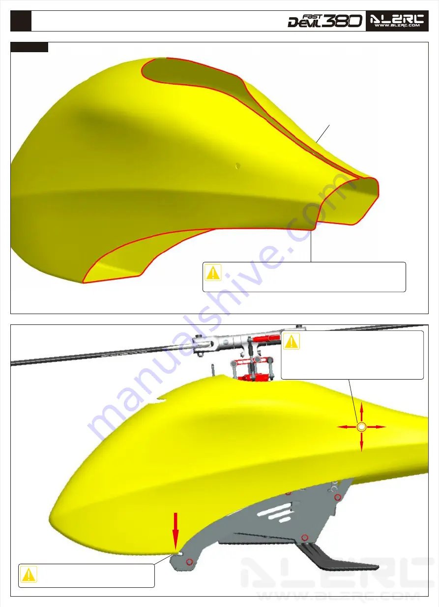 ALZRC DEVIL 380 FAST Instruction Manual Download Page 36