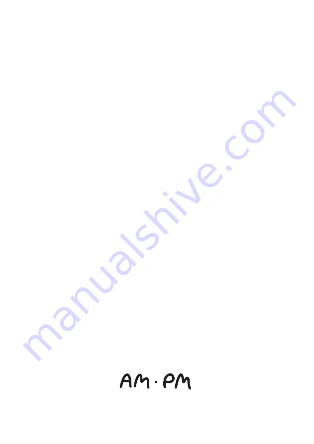 AM.PM INSPIRE F5000000 Manual Download Page 15