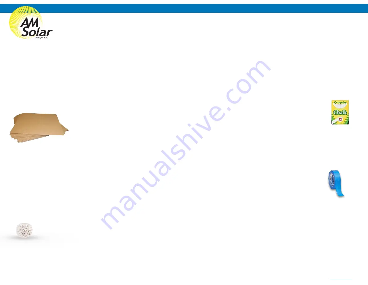 AM Solar 99-VANGLD Installation Manual Download Page 3