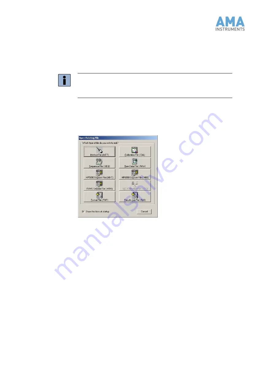 AMA Instruments The GC 5000 BTX Operating Manual Download Page 90