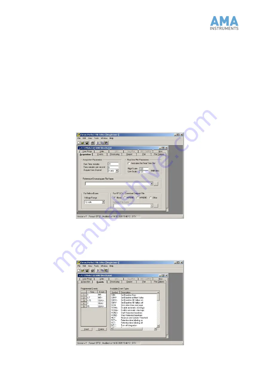 AMA Instruments The GC 5000 BTX Operating Manual Download Page 91