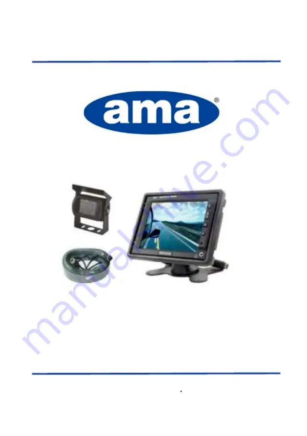 AMA 55800 User Manual Download Page 1