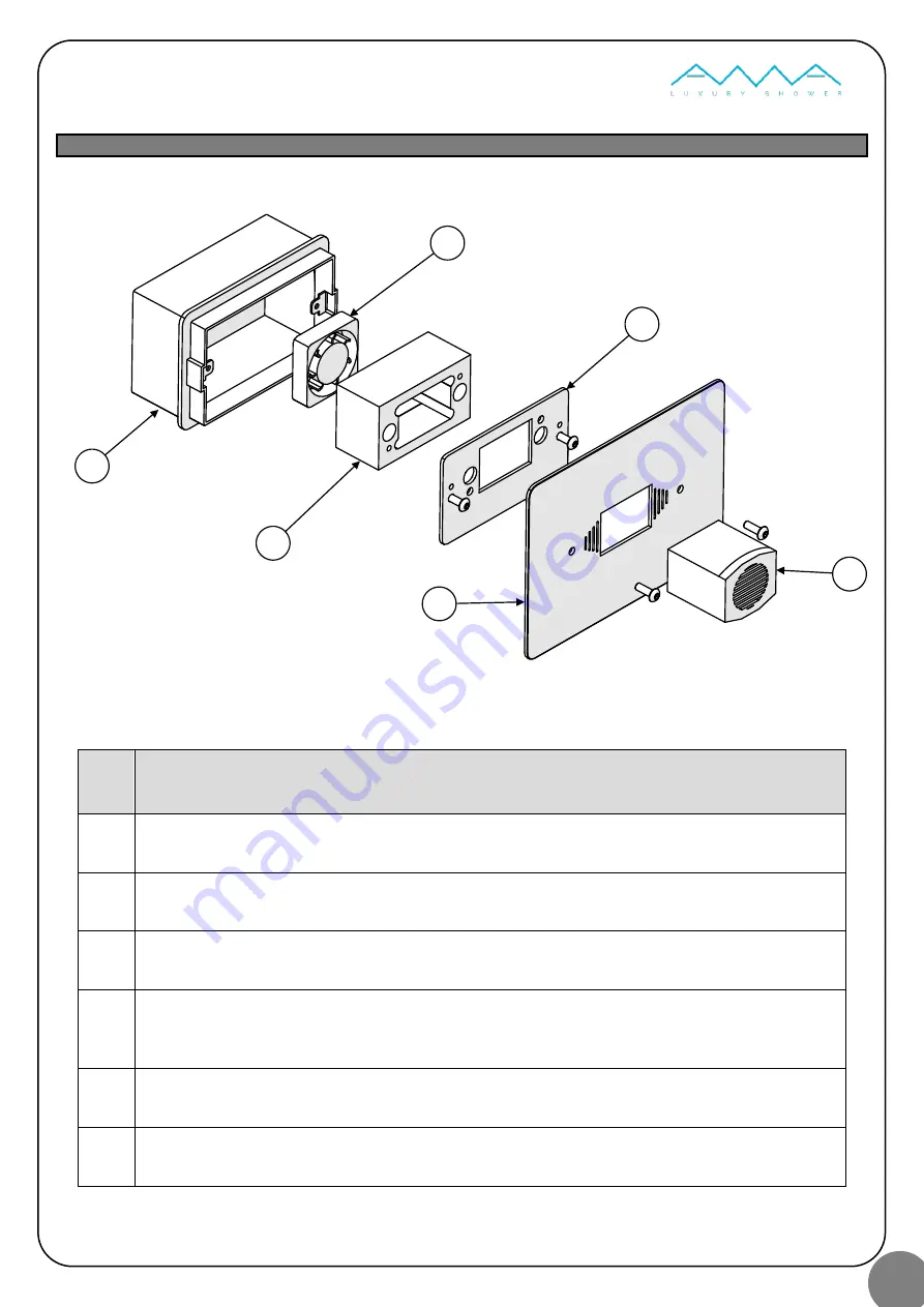 AMA URANO UR9000L Assembly, Use And Maintenance Manual Download Page 6