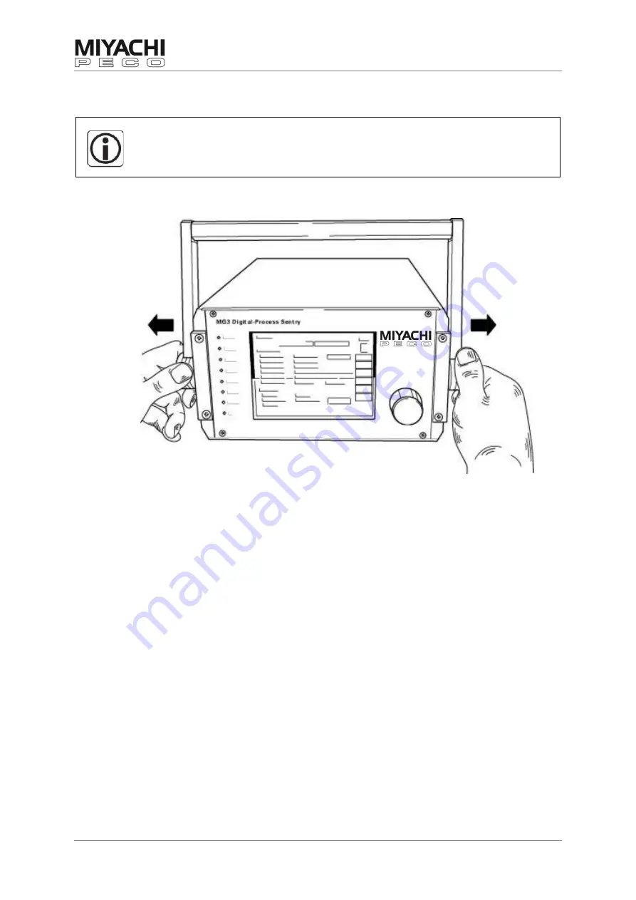 Amada MG3 Hot Bar Operating Instructions Manual Download Page 9