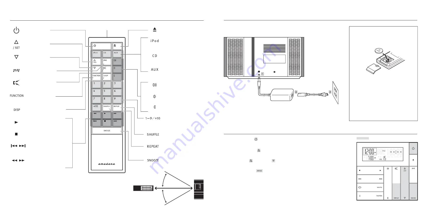 Amadana AD-203 Instruction Manual Download Page 14