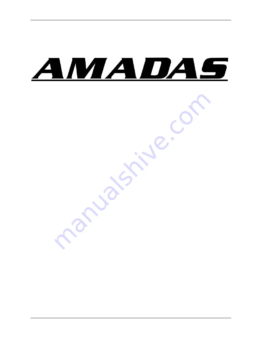 Amadas RMH1000M Manual Download Page 5