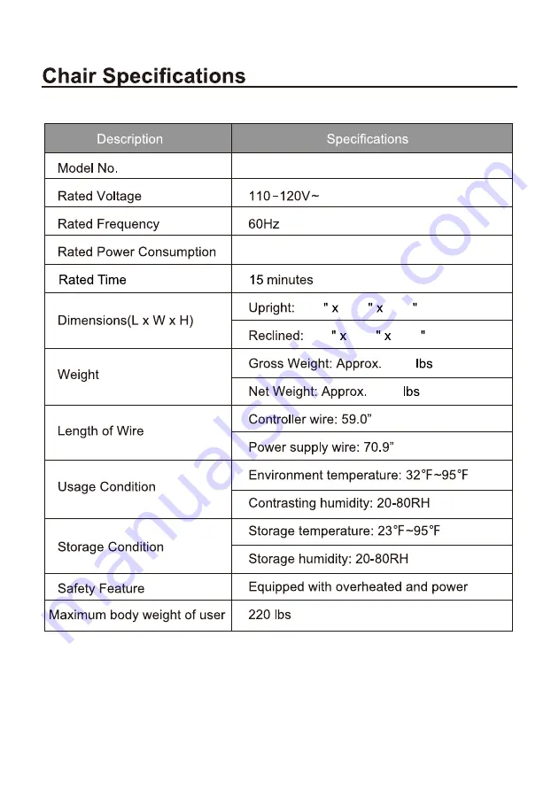 AmaMedic AM-Juno II Instruction Manual Download Page 22