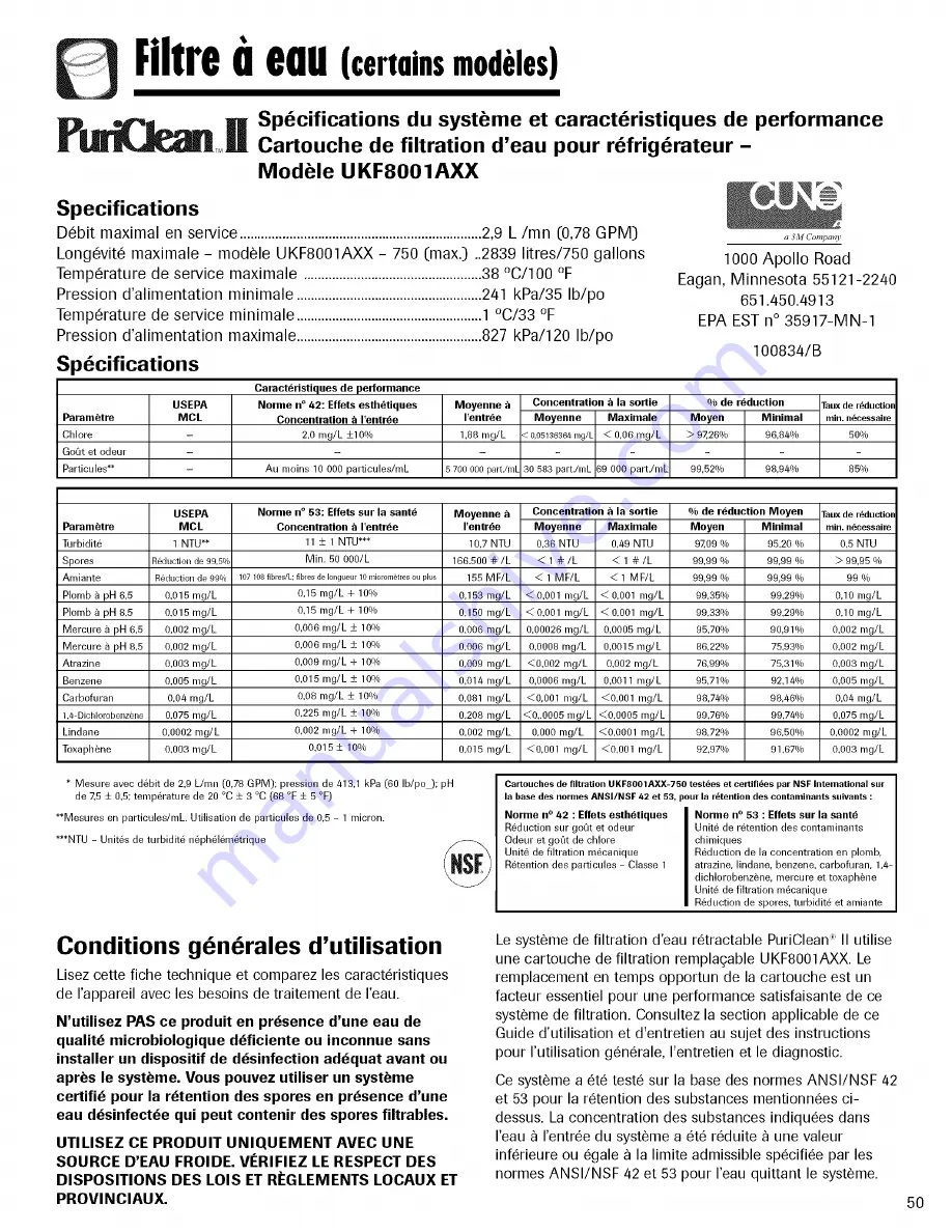 Amana 12828152 Скачать руководство пользователя страница 51