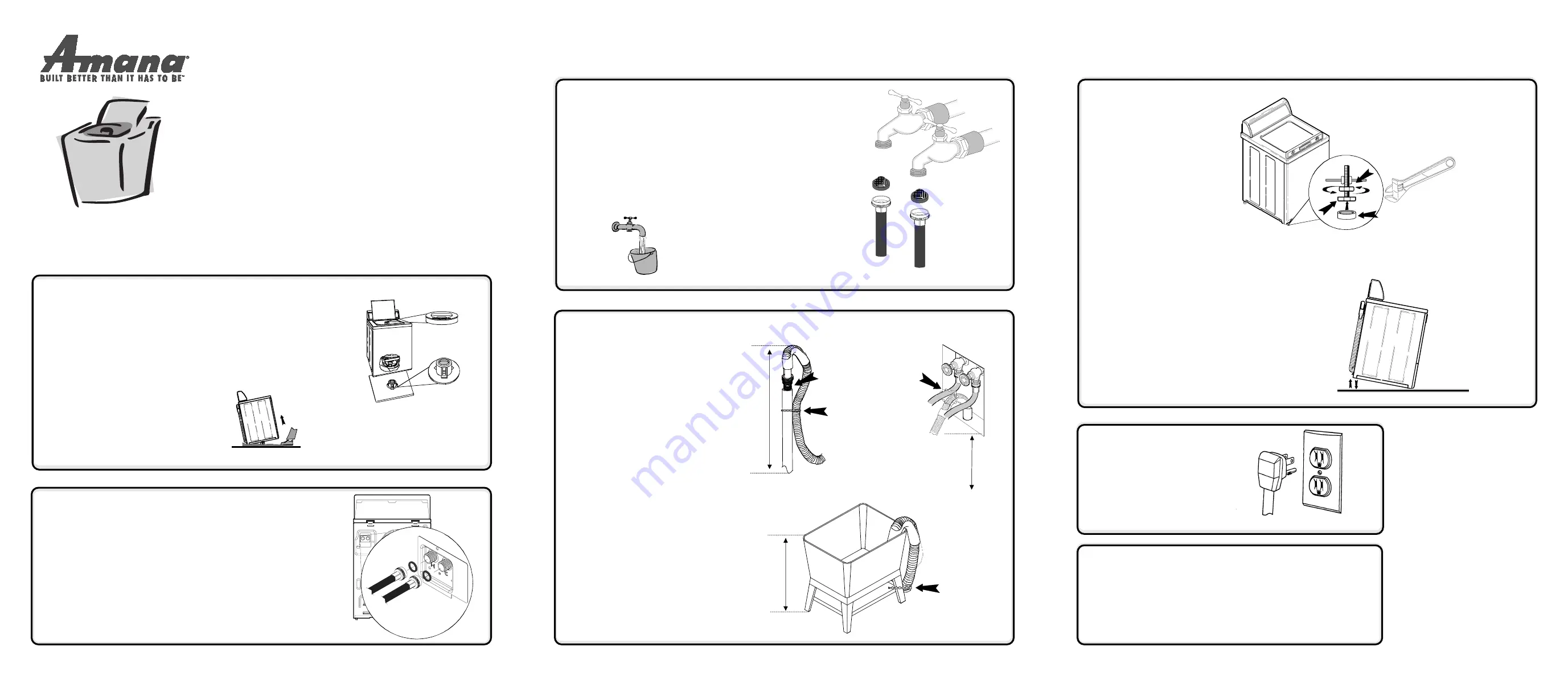 Amana 40085801 Installation Instructions Download Page 1