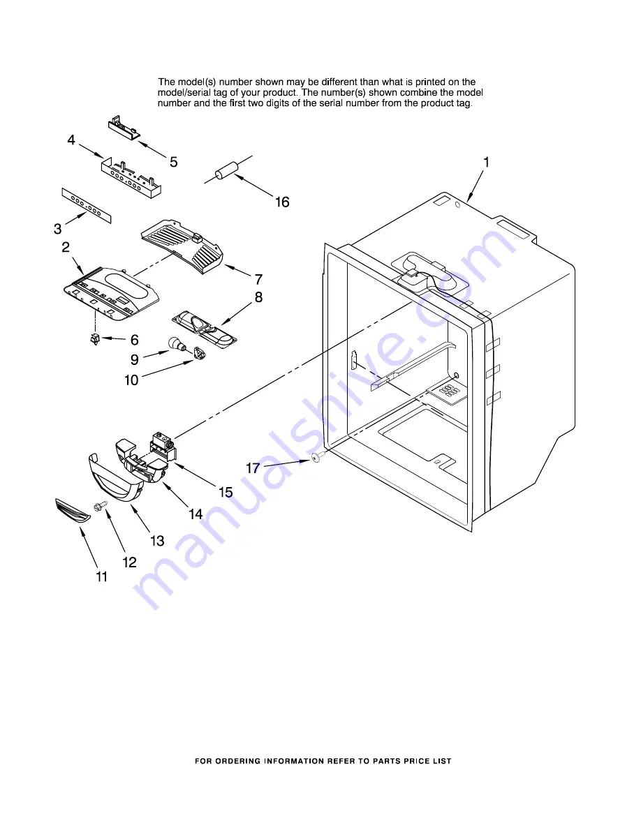 Amana 927VES10 Parts List Download Page 3