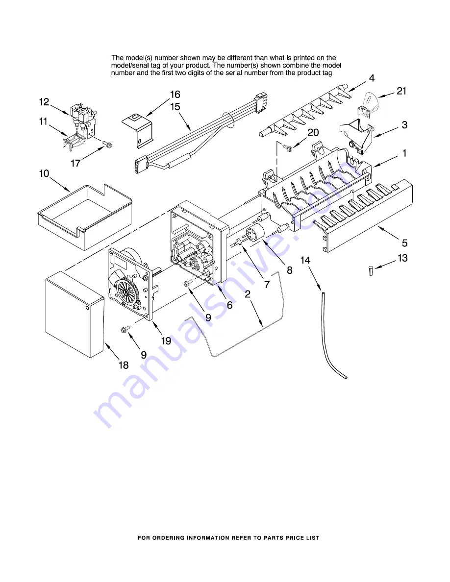 Amana 927VES10 Parts List Download Page 15