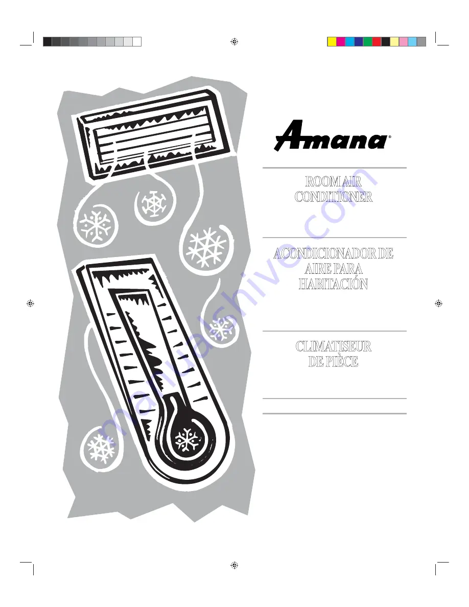 Amana ACE15KE Use And Care Manual Download Page 1