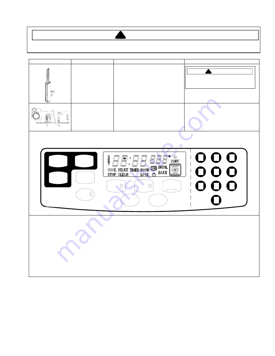 Amana ACF4255AB Technical Information Download Page 3