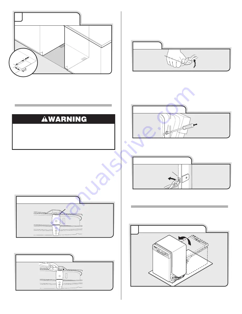 Amana ADB1400AWB Installation Manual Download Page 13