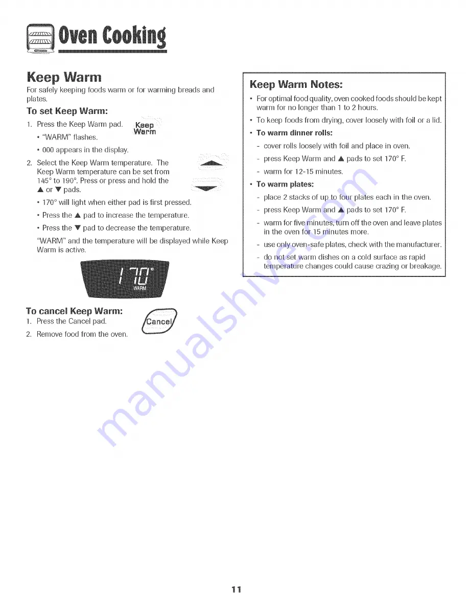 Amana AER5511A Use & Care Manual Download Page 12