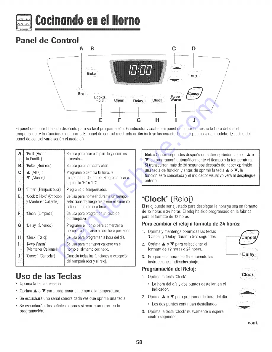 Amana AER5511A Use & Care Manual Download Page 59